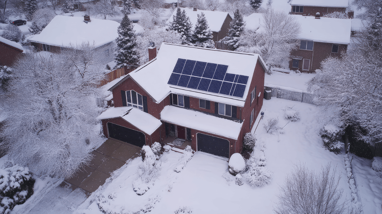 Funktionieren Solarmodule im Winter